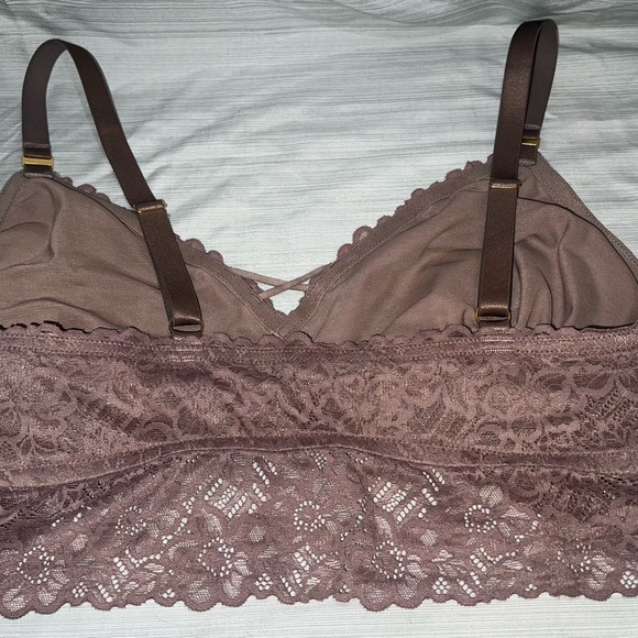 AERIE BRALETTE XL MAUVE - Picture 2 of 5